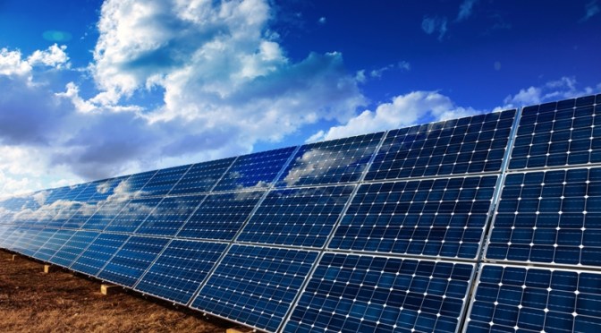 superficie teren parc fotovoltaic