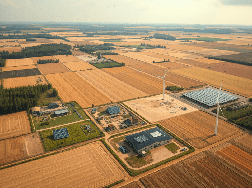 cumpăr fermă funcțională cu teren în proprietate